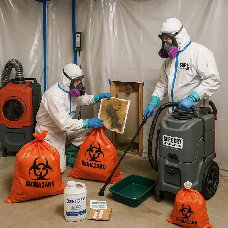 Contaminated Water Handling Protocols process in Aberdeen, NC