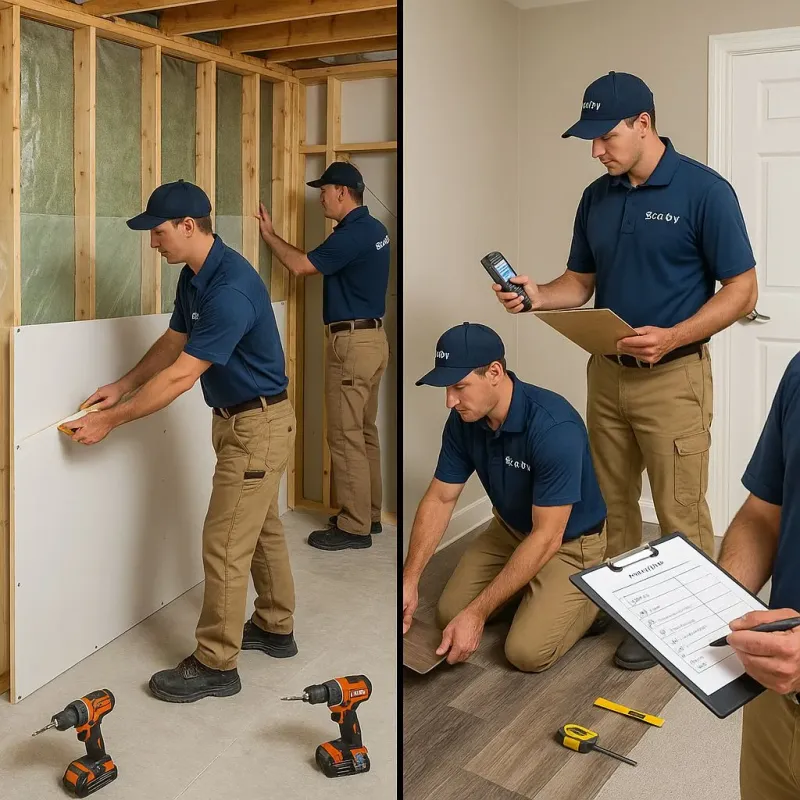 Repairs and Reconstruction process in Aberdeen, NC